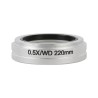 Lente Barlow 0.5x Wd 220mm Para Microscopio